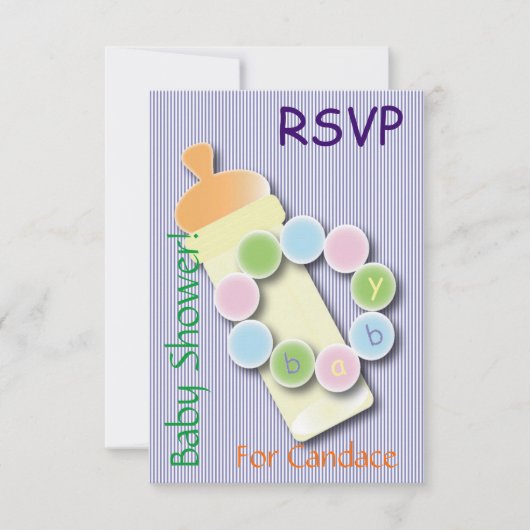 RSVP 招待状 (正面)