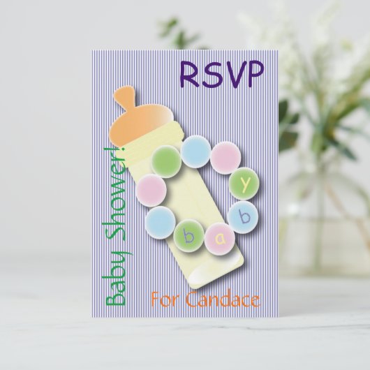 RSVP 招待状 (スタンド正面)