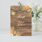 RSVP – 木、提灯、オレンジ色の花 (スタンド正面)