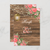 RSVP – 木、提灯、珊瑚花 (正面/裏面)