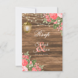 RSVP – 木、提灯、珊瑚花