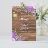 RSVP – 木、提灯、紫の花 (スタンド正面)