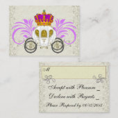 RSVP 王室の - SRF エンクロージャーカード (正面/裏面)