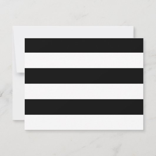 RSVP 現代的时尚宽条纹复古玫瑰 (裏面)