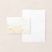 rsvp 箔カード (ディスプレー)