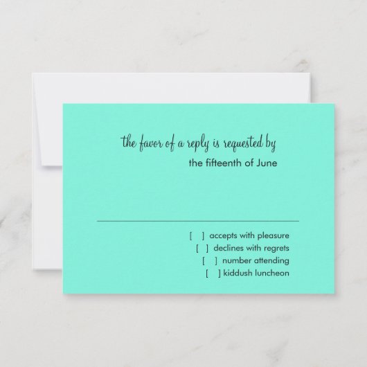 RSVP AquaとBlue Star of David (裏面)