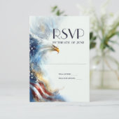 RSVP Bald Eagle Patriotic USA Semiquincentennial (スタンド正面)