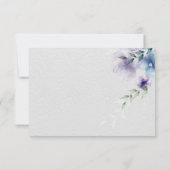 RSVP | Blue-Violet半透明の水色の花 (裏面)