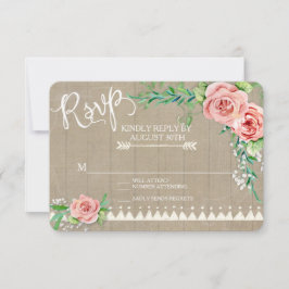 RSVP BOHOフラワーピーニーバビーズブレスバーンファームウッド