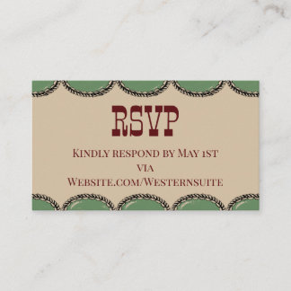 RSVP Card コーリングカード