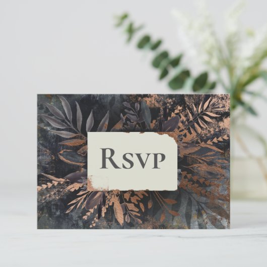 RSVP Card Dark and Moodys(RSVPカードの暗いお結婚よびムーディーズ) (スタンド正面)