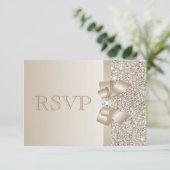 RSVP Champagne Sequins, Bow & Diamond RSVP (スタンド正面)