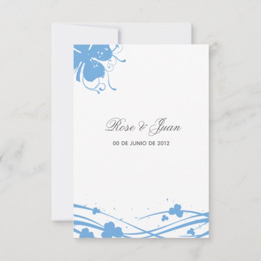 RSVP Floral-02 - Invitación Boda (裏面)