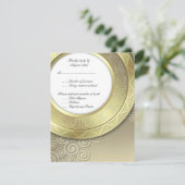 RSVP for披露宴ディナー招待状 (スタンド正面)