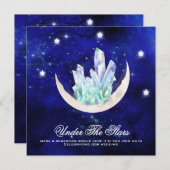 *~* RSVP MOON STARS CRYSTAL WEBSITE AR14結婚's 招待状 (正面/裏面)