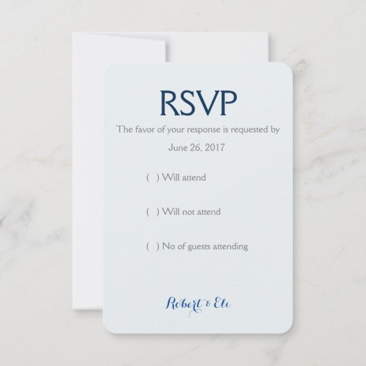 RSVP Novios Dia de los Muertos Wedding (裏面)