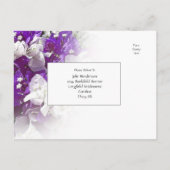 RSVP Postcard Response to Wedding Invite  ポストカード (裏面)