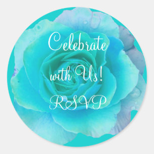 RSVP Roseステッカー ラウンドシール