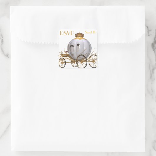 RSVP Sweet 16 スクエアシール (バッグ)