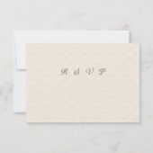 RSVP wパターン（の模様が）ある食事の選択肢 (裏面)