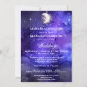 *~* RSVP Website MOON STARS Cosmic AR14 結婚's 招待状 (裏面)