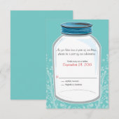 RSVP  Whimsy メイソンジャー ウェディング (正面/裏面)