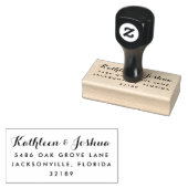 RSVPs結婚およびサンキューカードのラバースタンプ ラバースタンプ (押印)