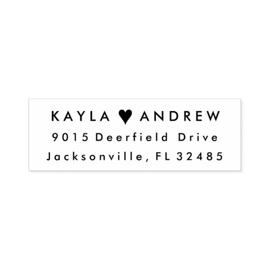 RSVPs 結婚 Yousのハートラバースタンプ感謝してい セルフインキングスタンプ (デザイン)