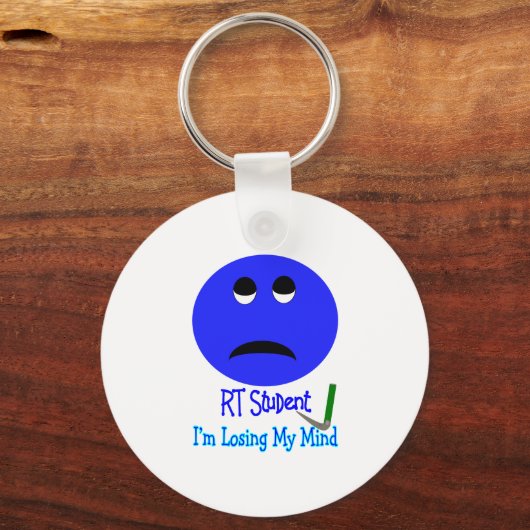 RTの学生は私の心を大きく青く失う キーホルダー (正面)