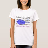 RTを…あなたは知っています Tシャツ (正面)