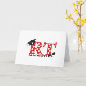 RT呼吸セラピスト卒業 カード (黄色い花)