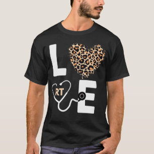 RT呼吸セラピスト看護チータヒョウH Tシャツ
