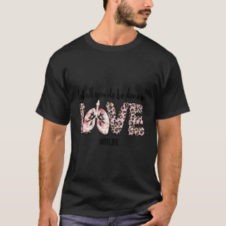 Rt生活呼吸セラピスト呼吸セラピー Tシャツ