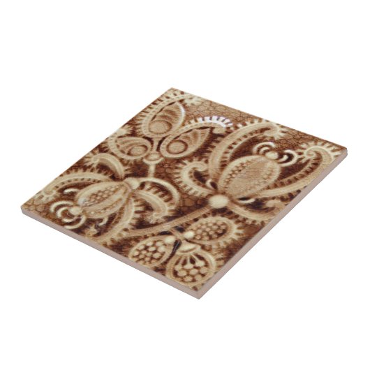 RT039のどレリーフ、浮き彫りの旧式な再生のタイル タイル (側面)