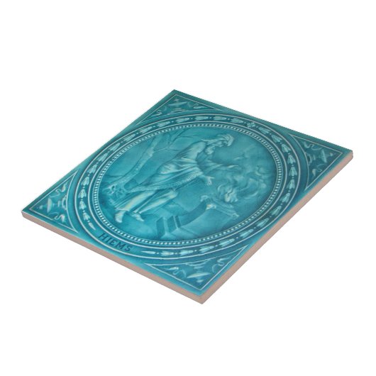 RT050のどレリーフ、浮き彫りの旧式な再生のタイル タイル (側面)