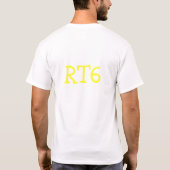 RT6 Tシャツ (裏面)