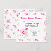 Rt ポップ・アートの cuPcaKeS 招待状 (正面/裏面)