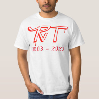 -RT- 20 anos Tシャツ