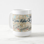 Rt 66のマグ コーヒーマグカップ (正面左)