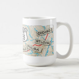 Rt 66のマグ コーヒーマグカップ