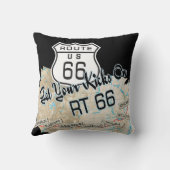 rt 66の枕 クッション (裏面)