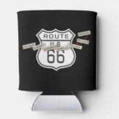 Rt 66クール黒 缶クーラー (裏面)