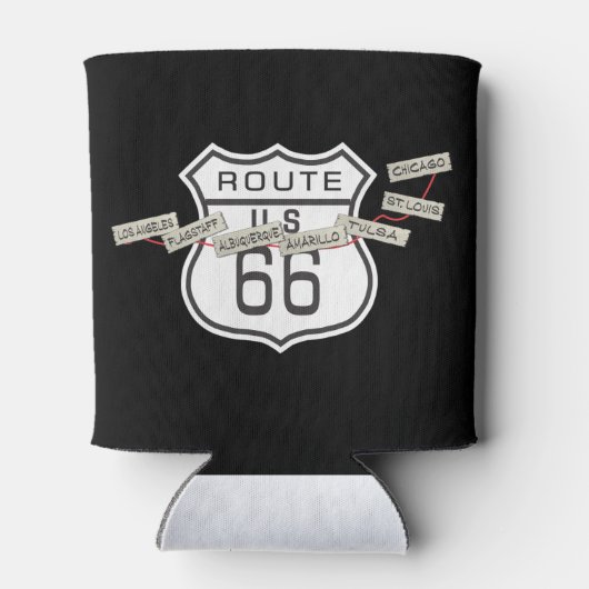 Rt 66クール黒 缶クーラー (裏面)