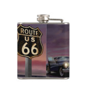 Rt 66ピット停止 フラスク (裏面)