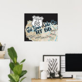 RT 66ポスター ポスター (ホームオフィス)