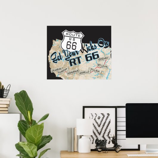 RT 66ポスター ポスター (ホームオフィス)