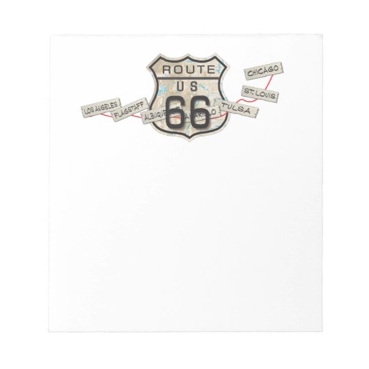 rt 66 ノートパッド (正面)