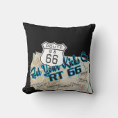 rt 66 get your kicks pillow 26 クッション (正面)