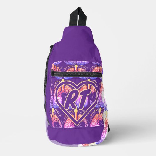 RT at heart スリングバッグ (正面)