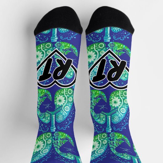 RT at heart ソックス (上部)